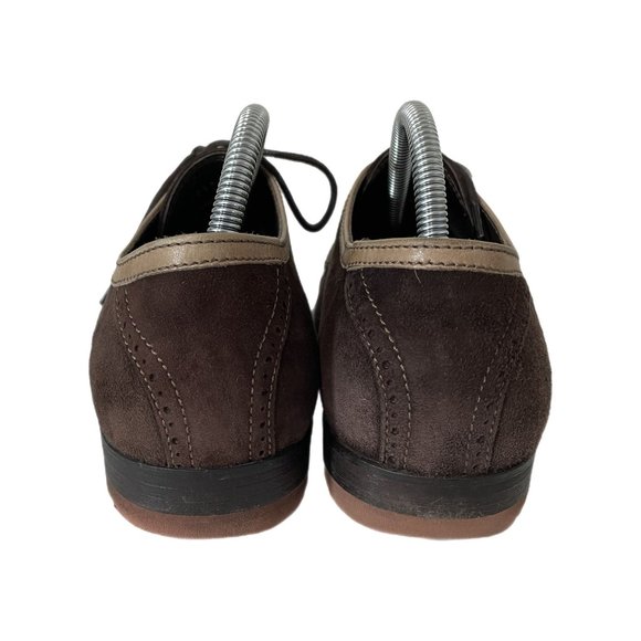 Bacco Bucci Vero Cuoio Mens Brown Suede Oxford Leather Size 8 main image 5